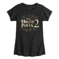 thumbnail image 1 of Hocus Pocus 2 - Logo With Icons - Toddler And Youth Girls Short Sleeve Graphic T-Shirt, 1 of 4
