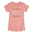 thumbnail image 1 of Hocus Pocus 2 - Logo With Icons - Toddler And Youth Girls Short Sleeve Graphic T-Shirt, 1 of 4