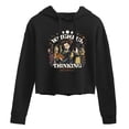 thumbnail image 1 of Hocus Pocus 2 - Witchful Thinking  - Juniors Cropped Pullover Hoodie, 1 of 4