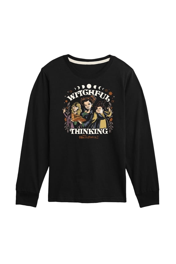 - Witchful Thinking - Toddler And Youth Long Sleeve Graphic T-Shirt