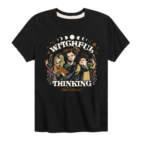 Hocus Pocus 2 - Witchful Thinking - Toddler And Youth Short Sleeve Graphic T-Shirt