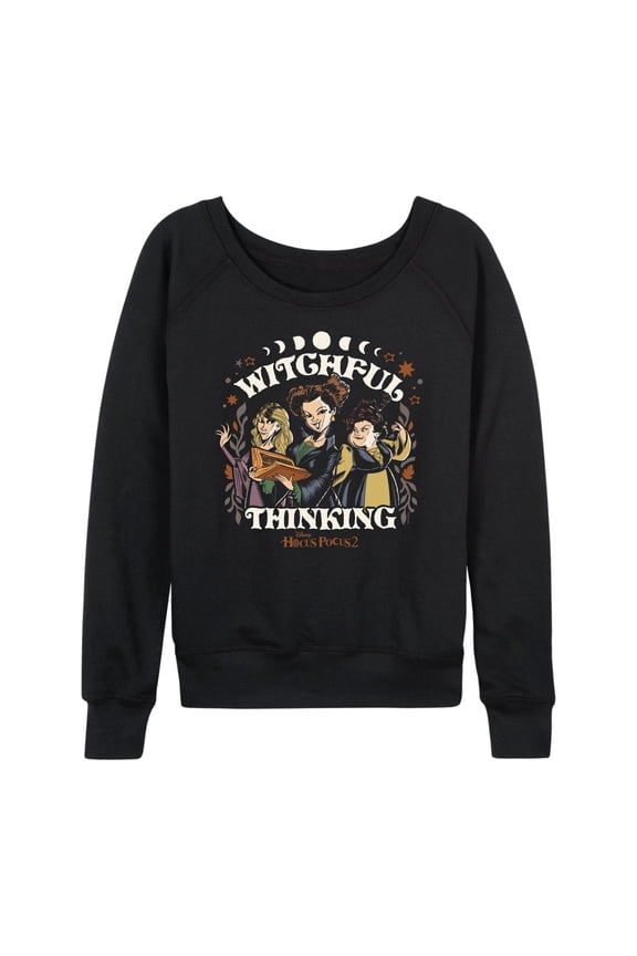 - Witchful Thinking - Women's Lightweight French Terry Long Sleeve Shirt