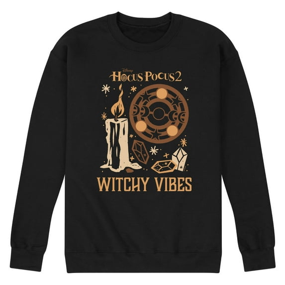 Hocus Pocus 2 - Witchy Vibes - Men's Crew Neck Fleece Pullover