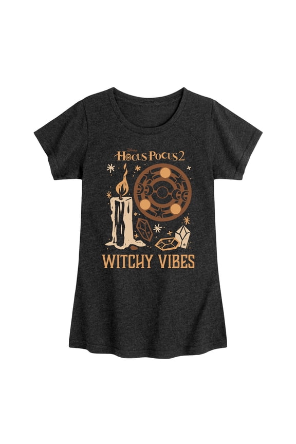 - Witchy Vibes - Toddler And Youth Girls Short Sleeve Graphic T-Shirt