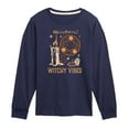 thumbnail image 1 of Hocus Pocus 2 - Witchy Vibes  - Toddler And Youth Long Sleeve Graphic T-Shirt, 1 of 4