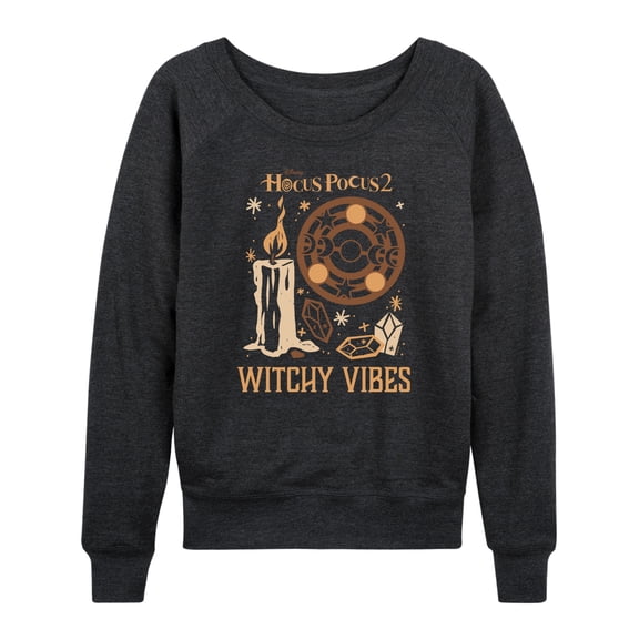 Hocus Pocus 2 - Witchy Vibes  - Women's Lightweight French Terry Long Sleeve Shirt