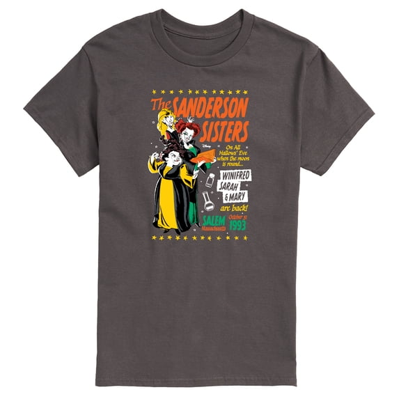 Hocus Pocus - All Hallows Eve Poster - Men's Short Sleeve Graphic T-Shirt