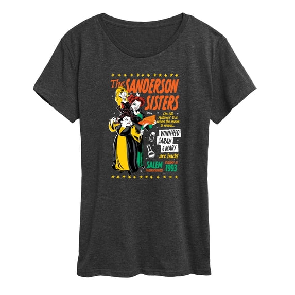 Hocus Pocus - All Hallows Eve Poster - Women's Short Sleeve Graphic T-Shirt