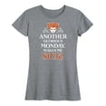thumbnail image 1 of Hocus Pocus - Another Glorious Monday Makes Me Sick - Women's Short Sleeve Graphic T-Shirt, 1 of 5