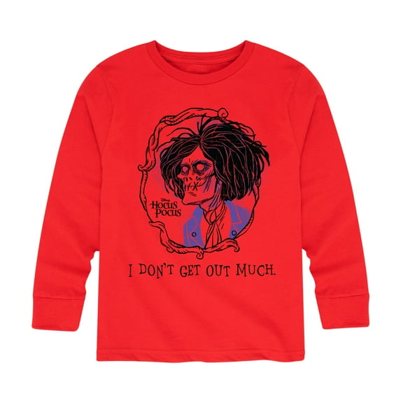 Hocus Pocus - Billy Don't Get Out Much - Youth Long Sleeve Graphic T-Shirt