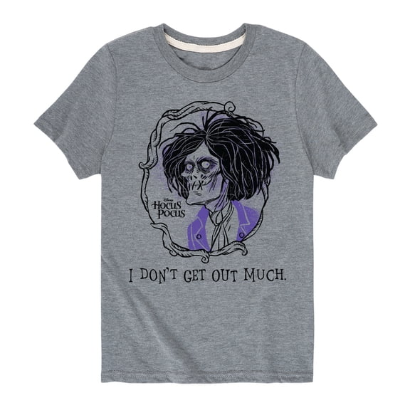 Hocus Pocus - Billy Don't Get Out Much - Youth Short Sleeve Graphic T-Shirt