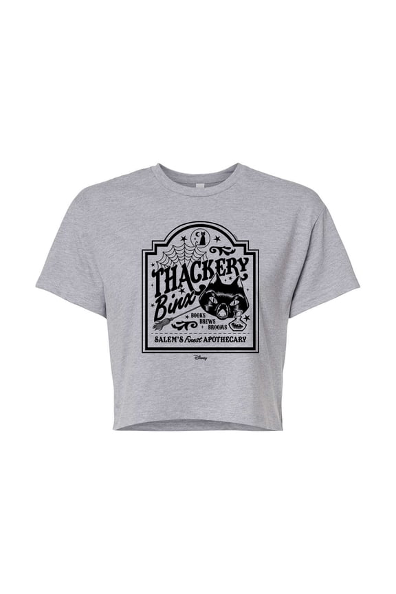 - Binx Business Sign - Juniors Cropped Graphic T-Shirt