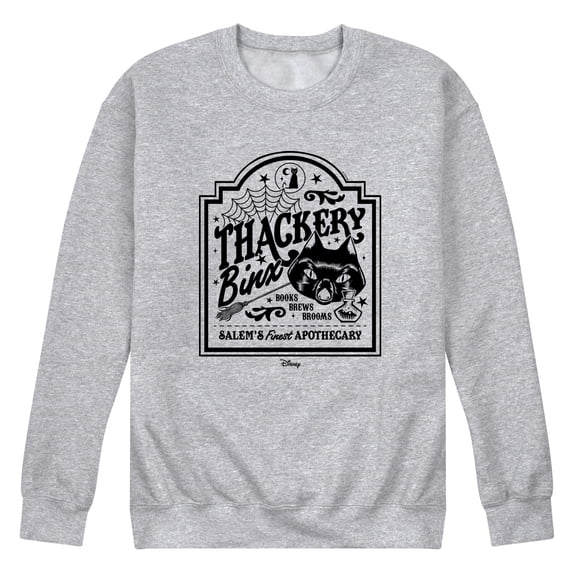 Hocus Pocus - Binx Business Sign - Men's Crew Fleece Sweatshirt