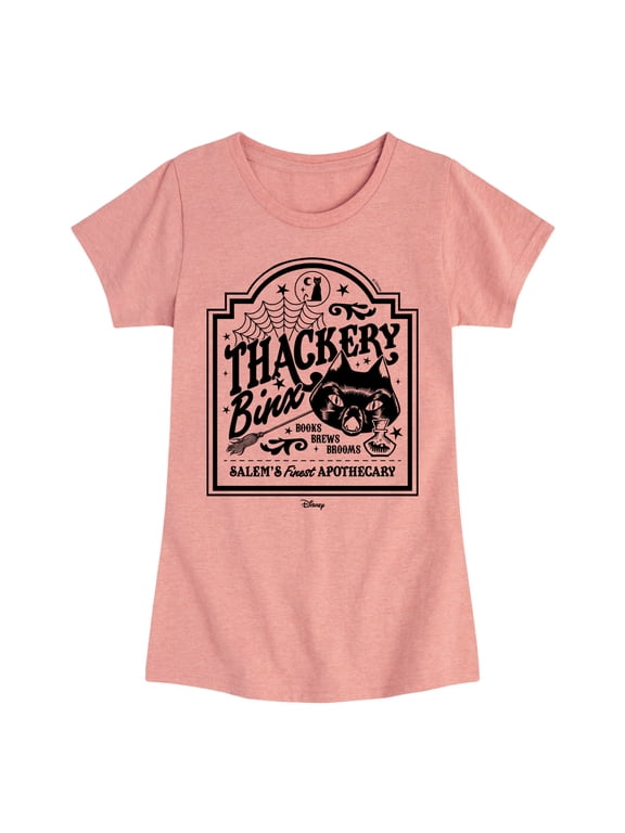- Binx Business Sign - Toddler and Youth Girls Fitted Short Sleeve Graphic T-Shirt