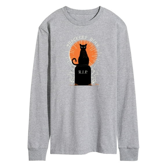 Hocus Pocus - Binx Graveyard - Men's Long Sleeve Graphic T-Shirt