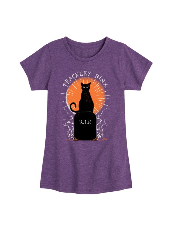 - Binx Graveyard - Toddler and Youth Girls Fitted Short Sleeve Graphic T-Shirt