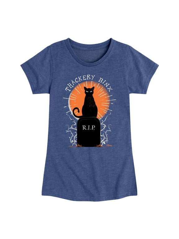 - Binx Graveyard - Toddler and Youth Girls Fitted Short Sleeve Graphic T-Shirt
