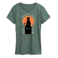 thumbnail image 1 of Hocus Pocus - Binx Graveyard - Women's Short Sleeve Graphic T-Shirt, 1 of 5