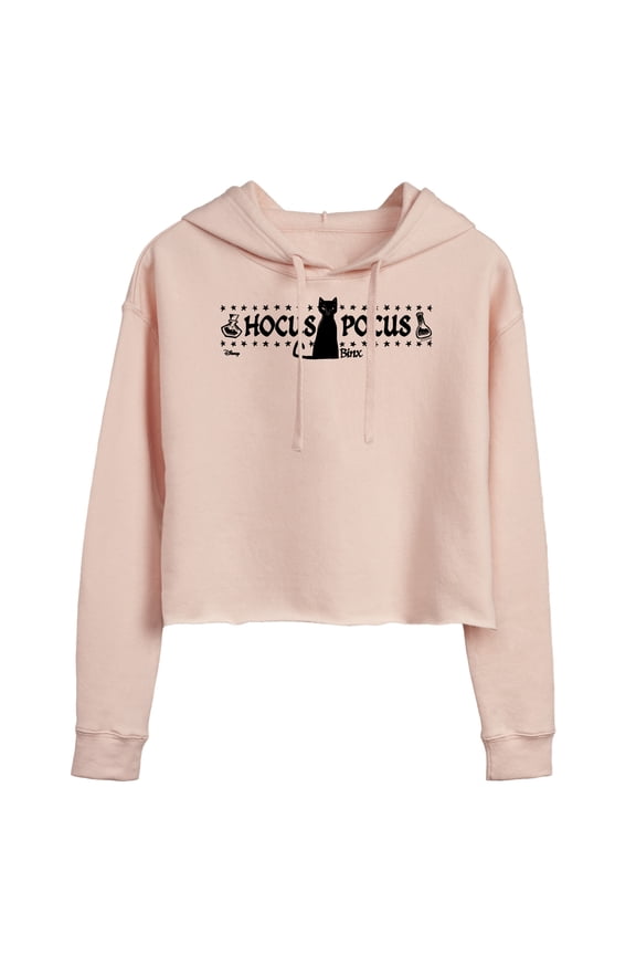 - Binx Hocus Pocus - Juniors Cropped Fleece Hoodie Sweatshirt