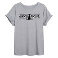 thumbnail image 1 of Hocus Pocus - Binx Hocus Pocus - Juniors Oversized Graphic T-Shirt, 1 of 4