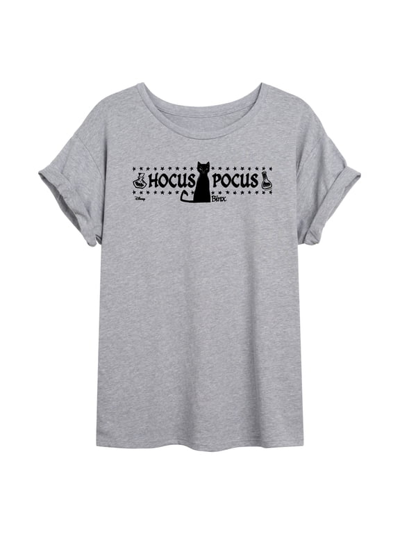 - Binx Hocus Pocus - Juniors Oversized Graphic T-Shirt