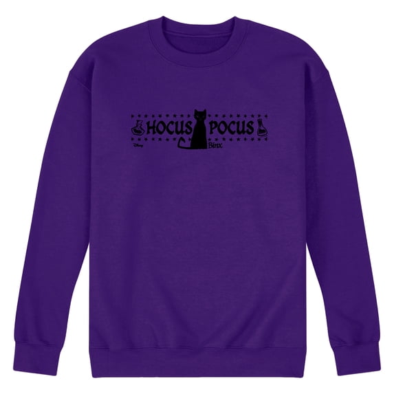 Hocus Pocus - Binx Hocus Pocus - Men's Crew Fleece Sweatshirt