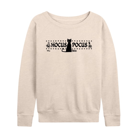 Hocus Pocus - Binx Hocus Pocus - Women's French Terry Long Sleeve Pullover
