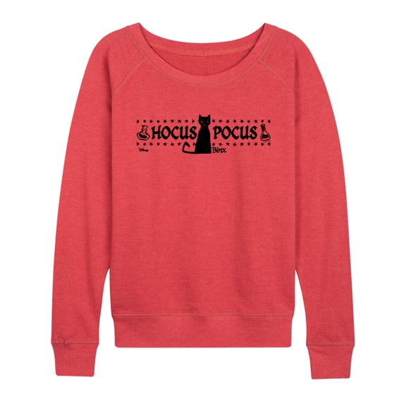 Hocus Pocus - Binx Hocus Pocus - Women's French Terry Long Sleeve Pullover