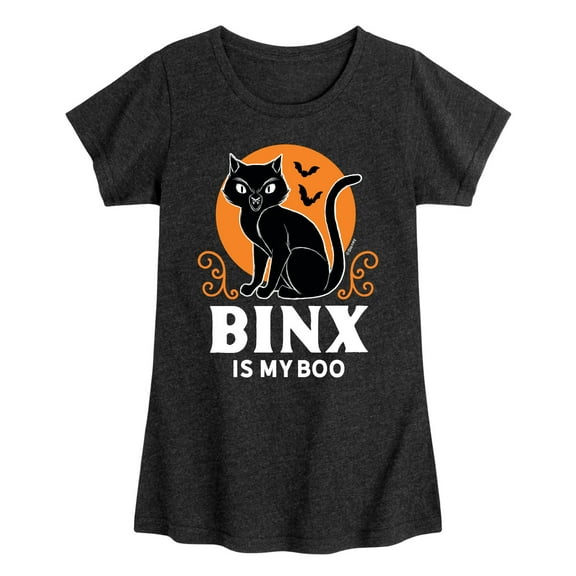 Hocus Pocus - Binx Is My Boo - Toddler And Youth Girls Short Sleeve Graphic T-Shirt