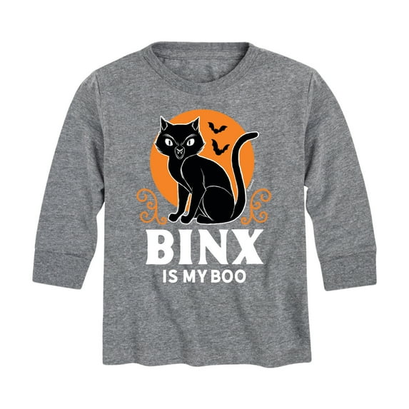 Hocus Pocus - Binx Is My Boo - Youth Long Sleeve Graphic T-Shirt
