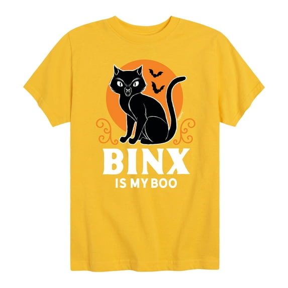 Hocus Pocus - Binx Is My Boo - Youth Short Sleeve Graphic T-Shirt