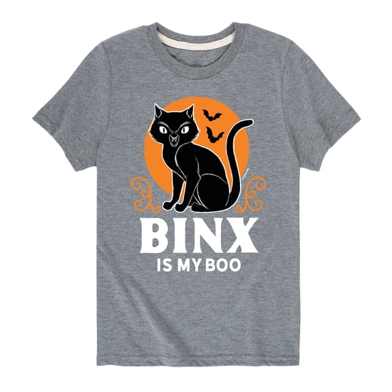 Hocus Pocus - Binx Is My Boo - Youth Short Sleeve Graphic T-Shirt