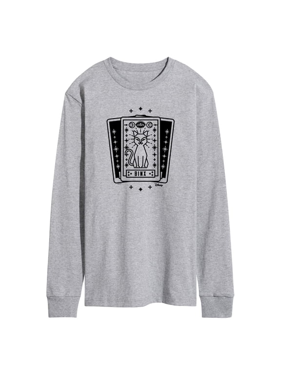 - Binx Tarot Men's Long Sleeve Graphic T-Shirt