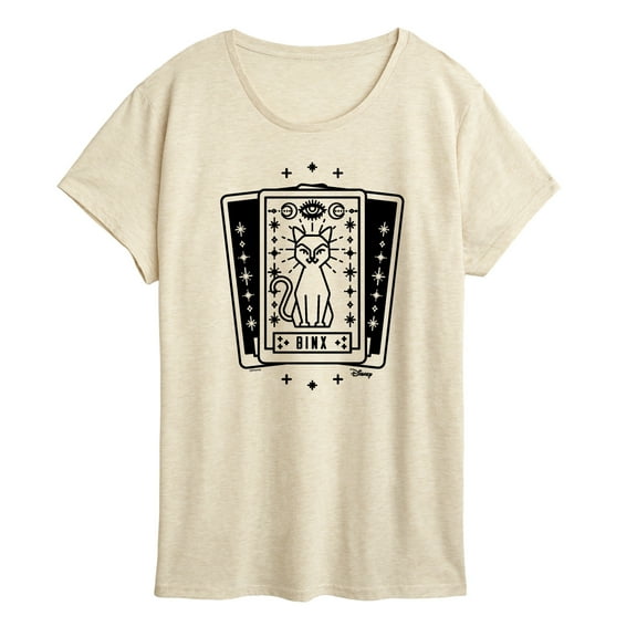 Hocus Pocus - Binx Tarot - Women's Short Sleeve Graphic T-Shirt