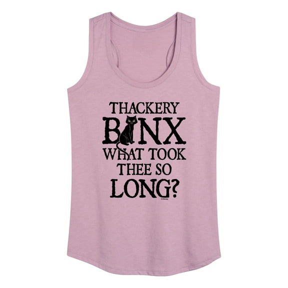 Hocus Pocus - Binx What Took Thee So Long - Women's Racerback Tank Top