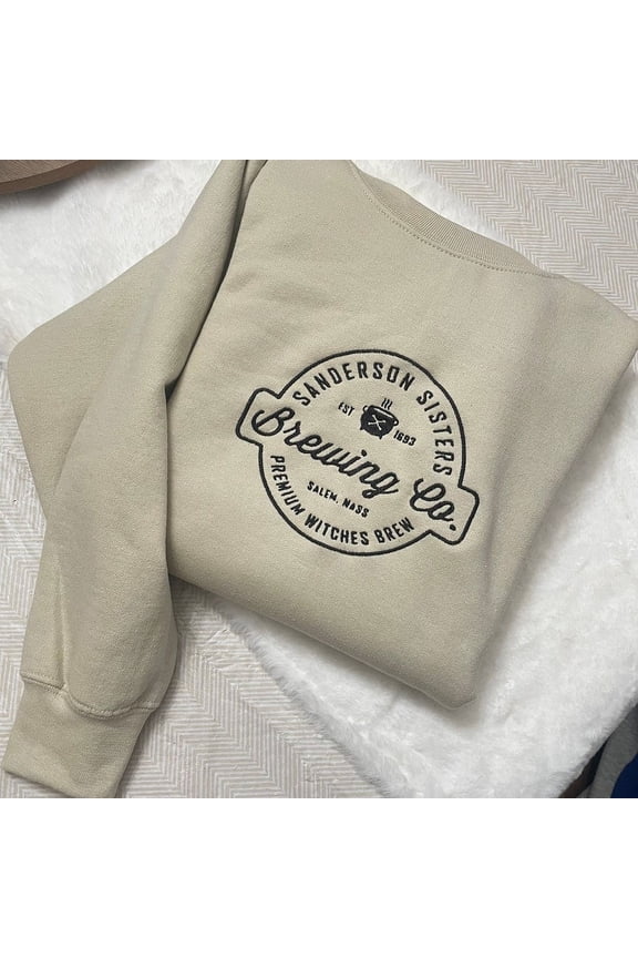 Hocus Pocus Brewing Co Sanderson Embroidered Sweatshirt