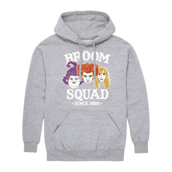 Hocus Pocus - Broom Squad - Men's Pullover Hooded Fleece Sweatshirt