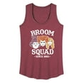 thumbnail image 1 of Hocus Pocus - Broom Squad Sisters - Women's Racerback Tank Top, 1 of 5