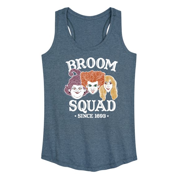 Hocus Pocus - Broom Squad Sisters - Women's Racerback Tank Top