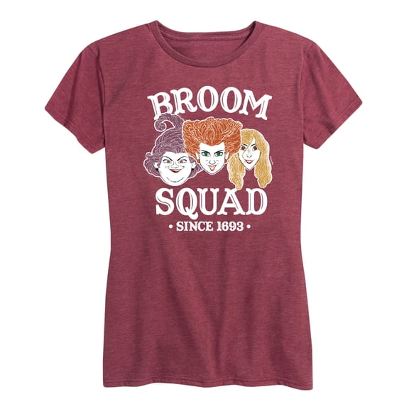 Hocus Pocus - Broom Squad Sisters - Women's Short Sleeve Graphic T-Shirt