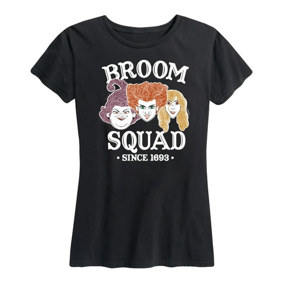 Hocus Pocus - Broom Squad Sisters - Women's Short Sleeve Graphic T-Shirt