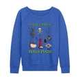 thumbnail image 1 of Hocus Pocus - Bunch Of Hocus Pocus - Women's French Terry Long Sleeve Pullover, 1 of 3
