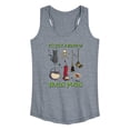 thumbnail image 1 of Hocus Pocus - Bunch Of Hocus Pocus - Women's Racerback Graphic Tank, 1 of 4