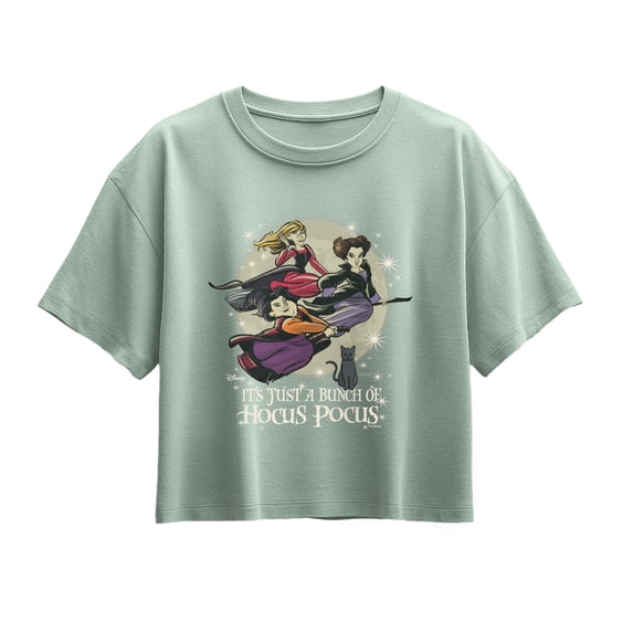 Hocus Pocus - Bunch Of Hocus Pocus Girls' Short Sleeve Boxy Graphic T-Shirt