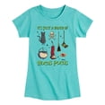 thumbnail image 1 of Hocus Pocus - Bunch Of Hocus Pocus Girls' Fitted Short Sleeve Graphic T-Shirt, 1 of 4