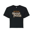 thumbnail image 1 of Hocus Pocus - But First Hocus Pocus - Juniors Cropped Cotton Blend T-Shirt, 1 of 5