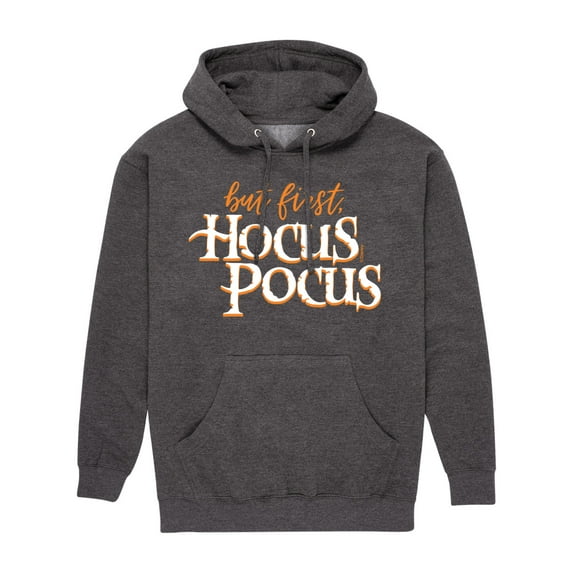 Hocus Pocus - But First Hocus Pocus - Men's Pullover Hooded Fleece Sweatshirt