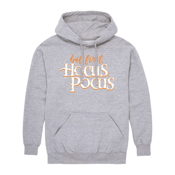 Hocus Pocus - But First Hocus Pocus - Men's Pullover Hooded Fleece Sweatshirt