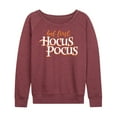 thumbnail image 1 of Hocus Pocus - But First Hocus Pocus - Women's Lightweight French Terry Long Sleeve Shirt, 1 of 5