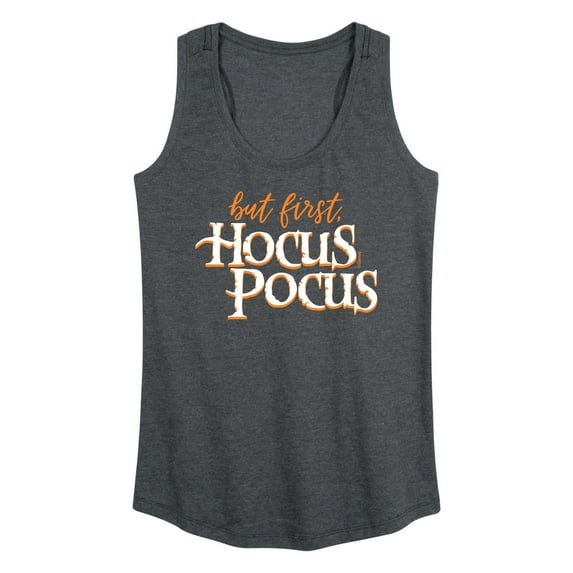 Hocus Pocus - But First Hocus Pocus - Women's Racerback Tank Top